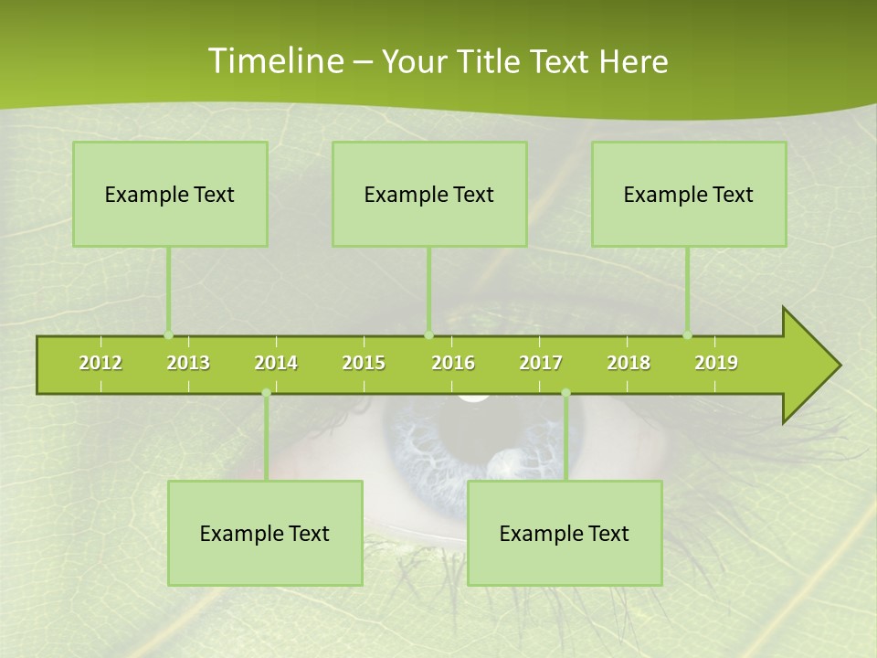 Expression Floral Foliage PowerPoint Template