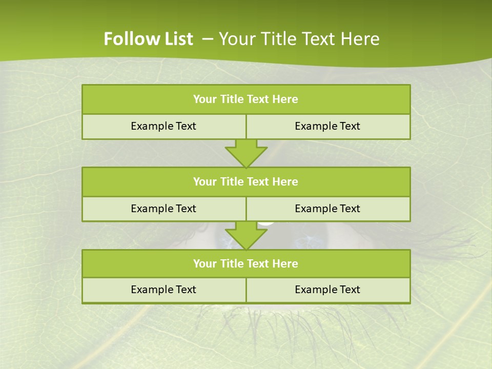 Expression Floral Foliage PowerPoint Template