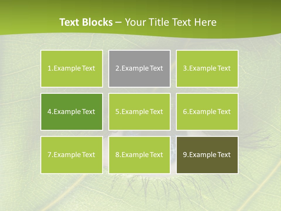 Expression Floral Foliage PowerPoint Template