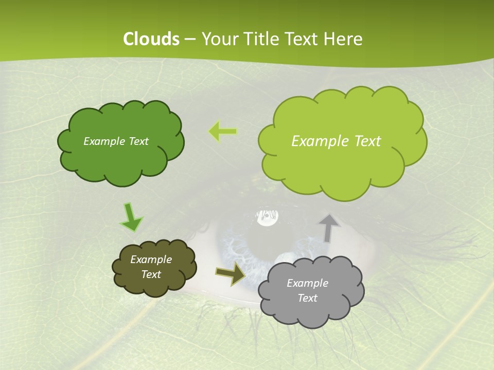 Expression Floral Foliage PowerPoint Template