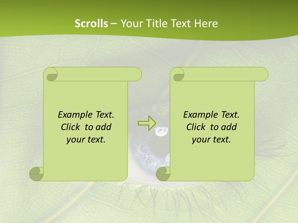 Expression Floral Foliage PowerPoint Template