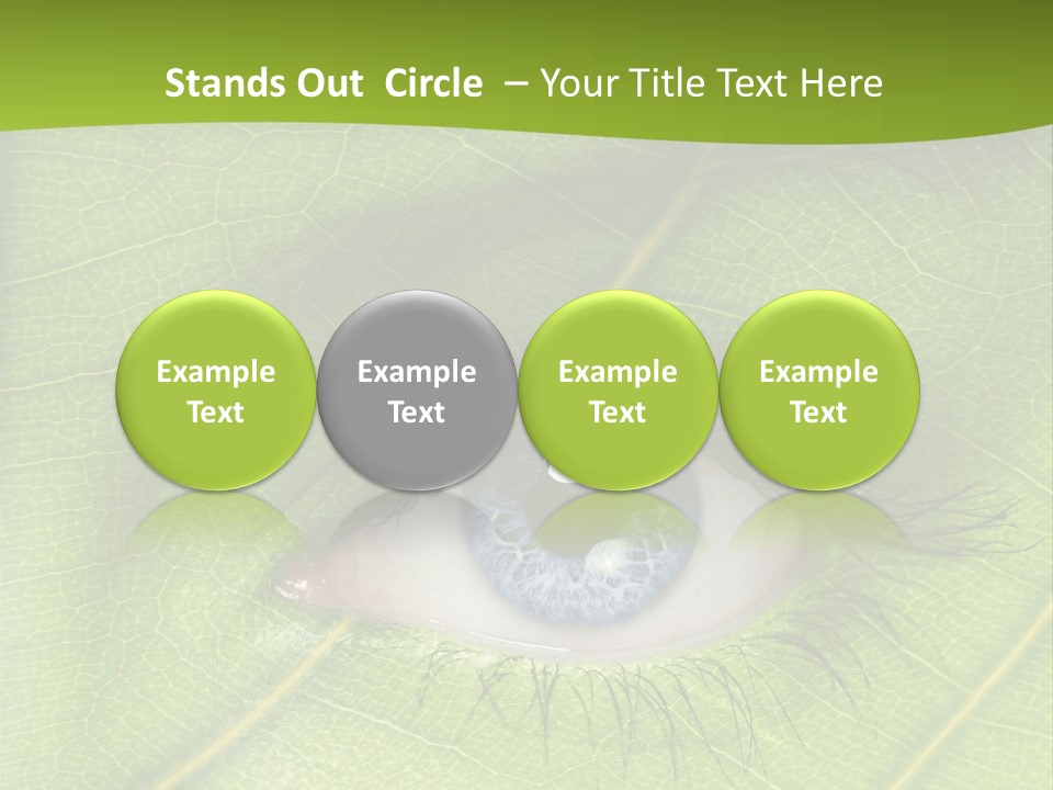 Expression Floral Foliage PowerPoint Template