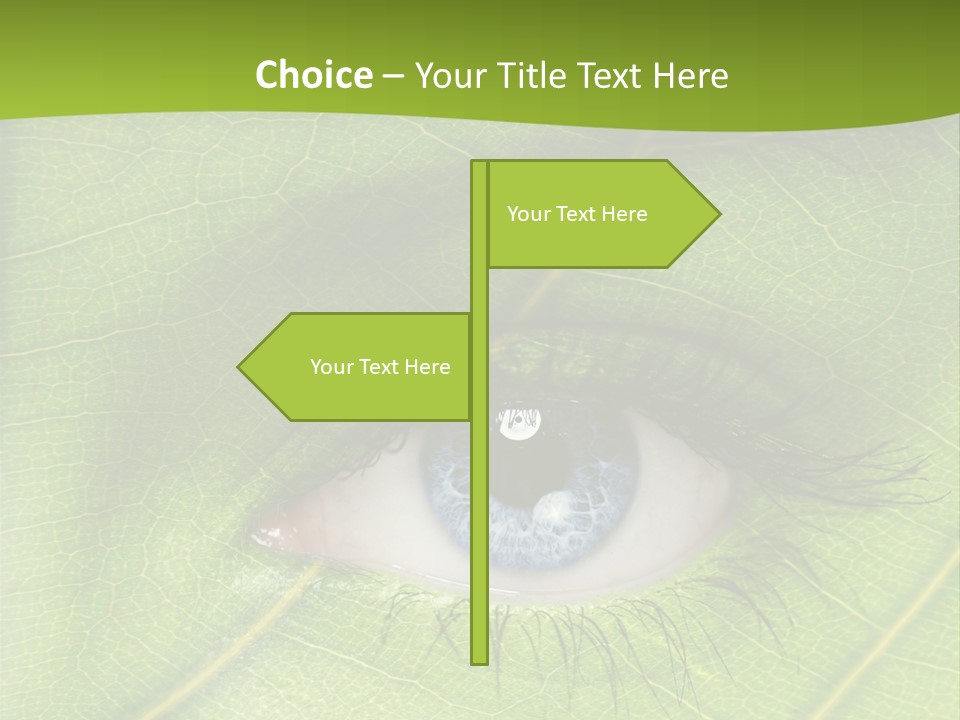 Expression Floral Foliage PowerPoint Template