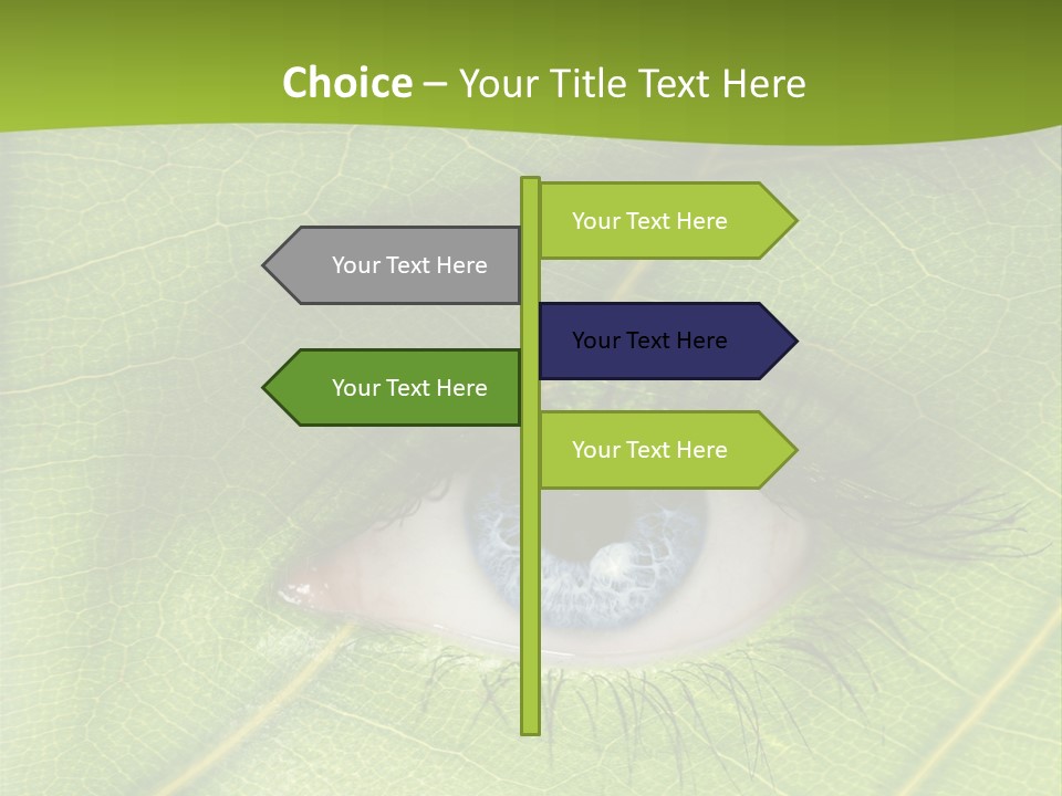 Expression Floral Foliage PowerPoint Template