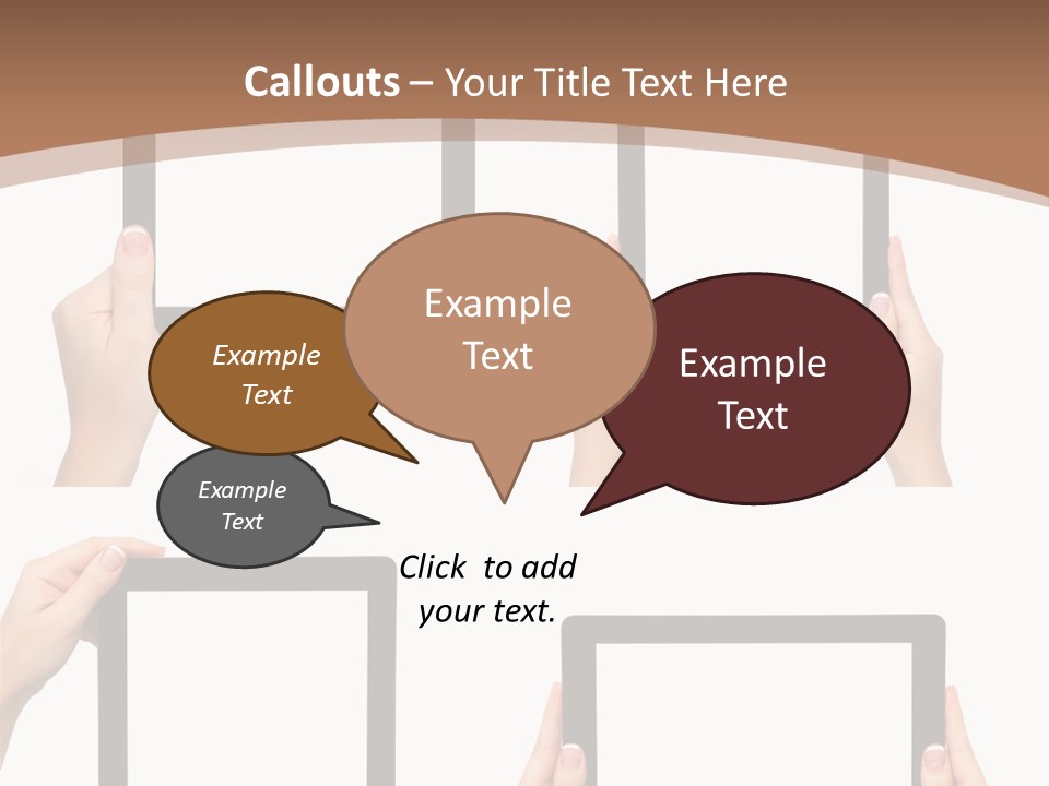 Display Advertise Communicator PowerPoint Template