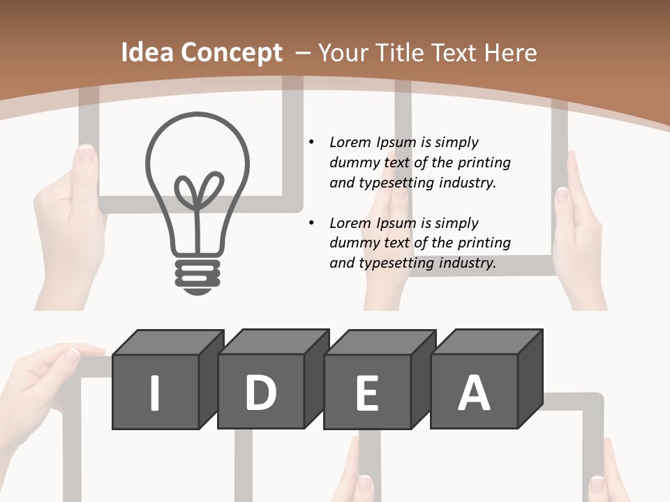 Display Advertise Communicator PowerPoint Template