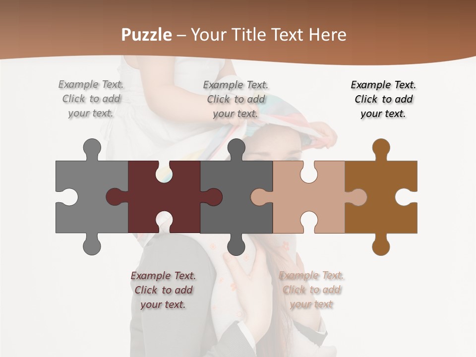 Fun Kid Parent PowerPoint Template