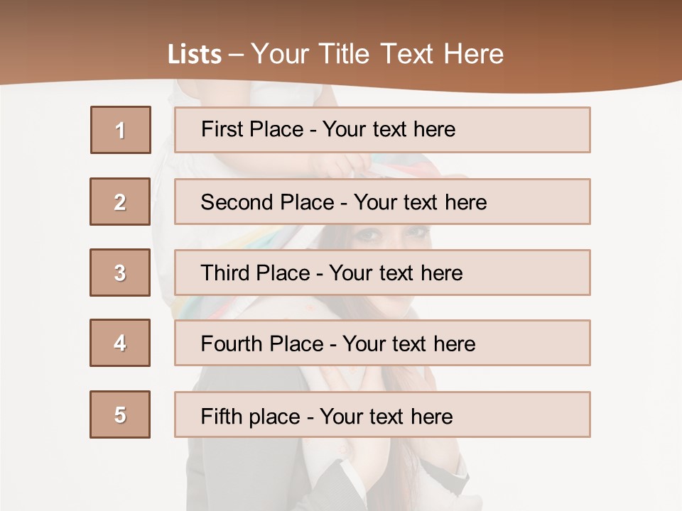 Fun Kid Parent PowerPoint Template