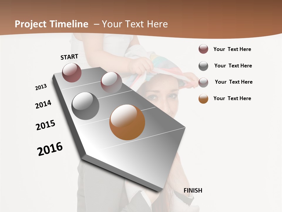 Fun Kid Parent PowerPoint Template