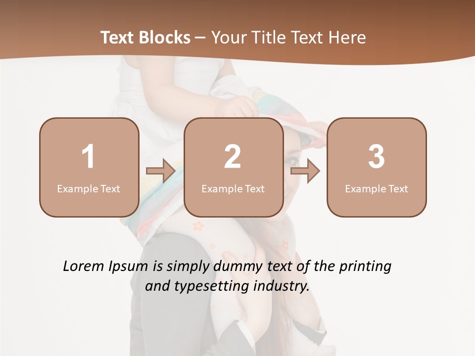 Fun Kid Parent PowerPoint Template