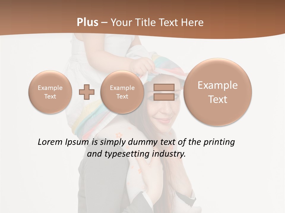Fun Kid Parent PowerPoint Template