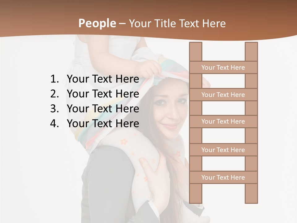 Fun Kid Parent PowerPoint Template