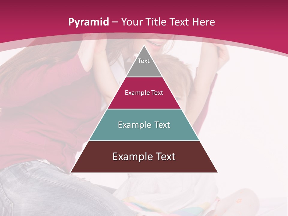 Female Indoors Smiling PowerPoint Template