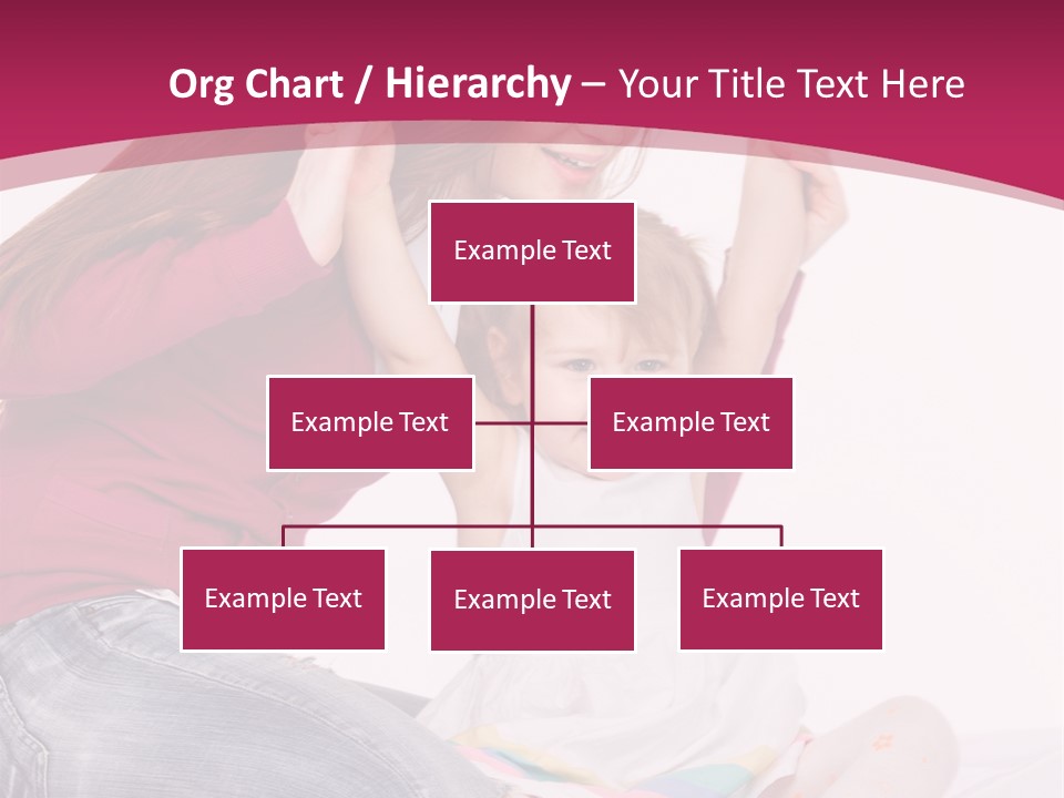 Female Indoors Smiling PowerPoint Template