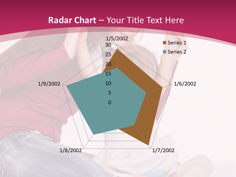 Female Indoors Smiling PowerPoint Template