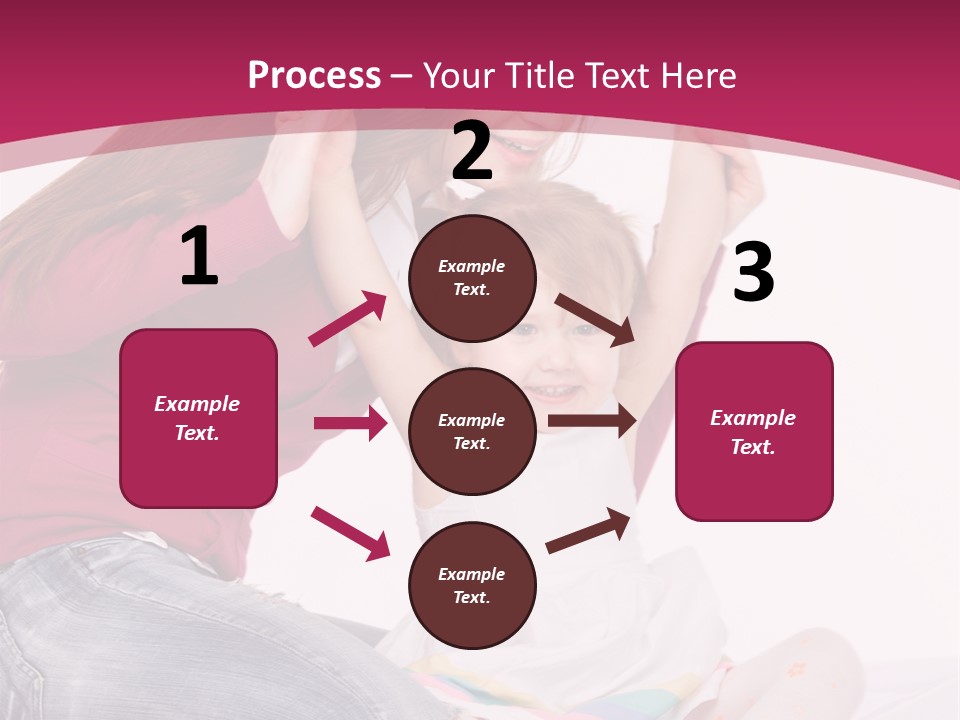 Female Indoors Smiling PowerPoint Template