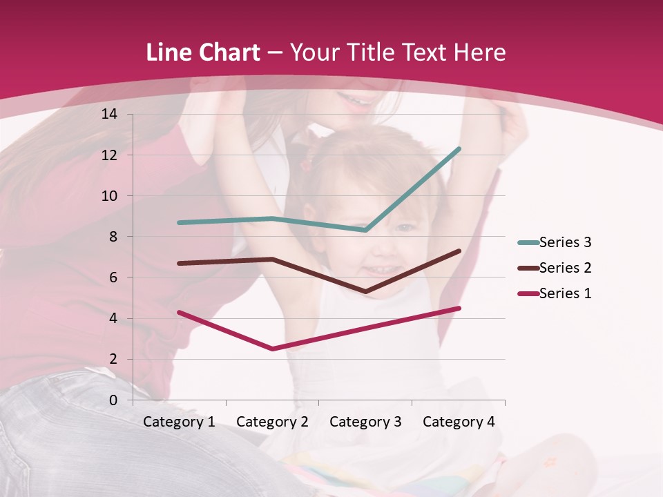 Female Indoors Smiling PowerPoint Template