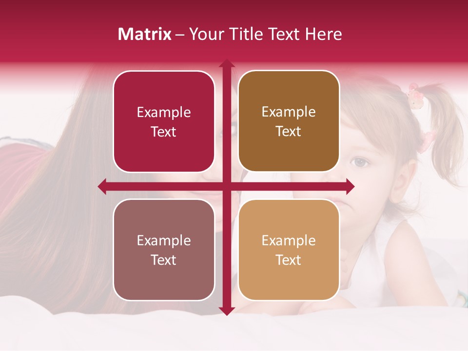 Love Bed Mum PowerPoint Template