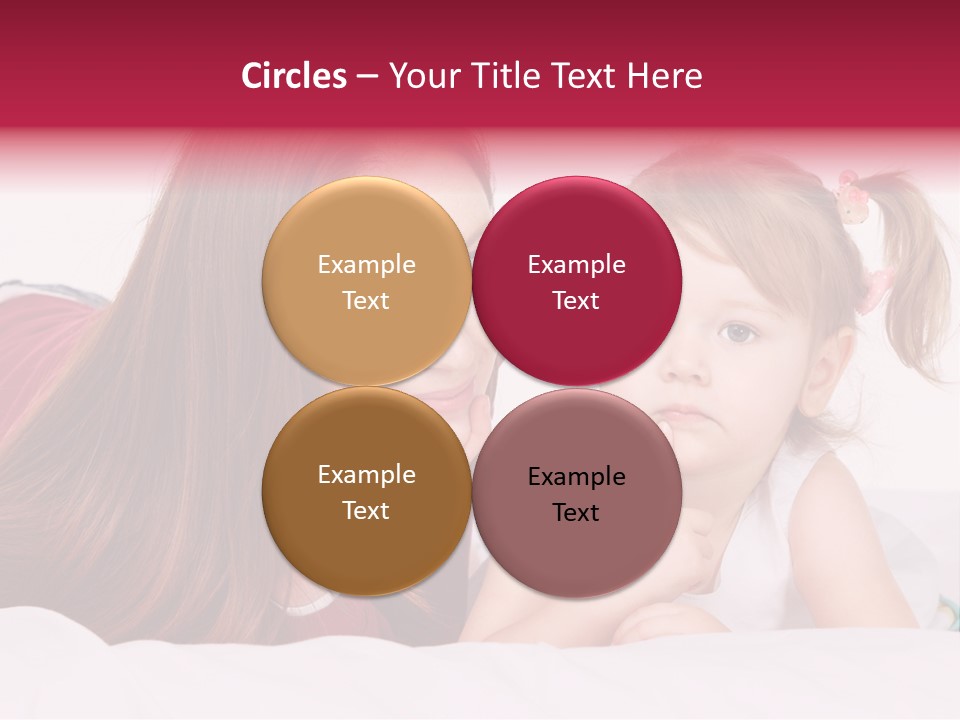 Love Bed Mum PowerPoint Template