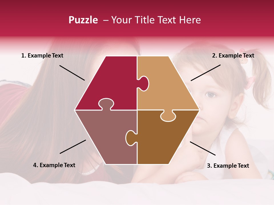 Love Bed Mum PowerPoint Template