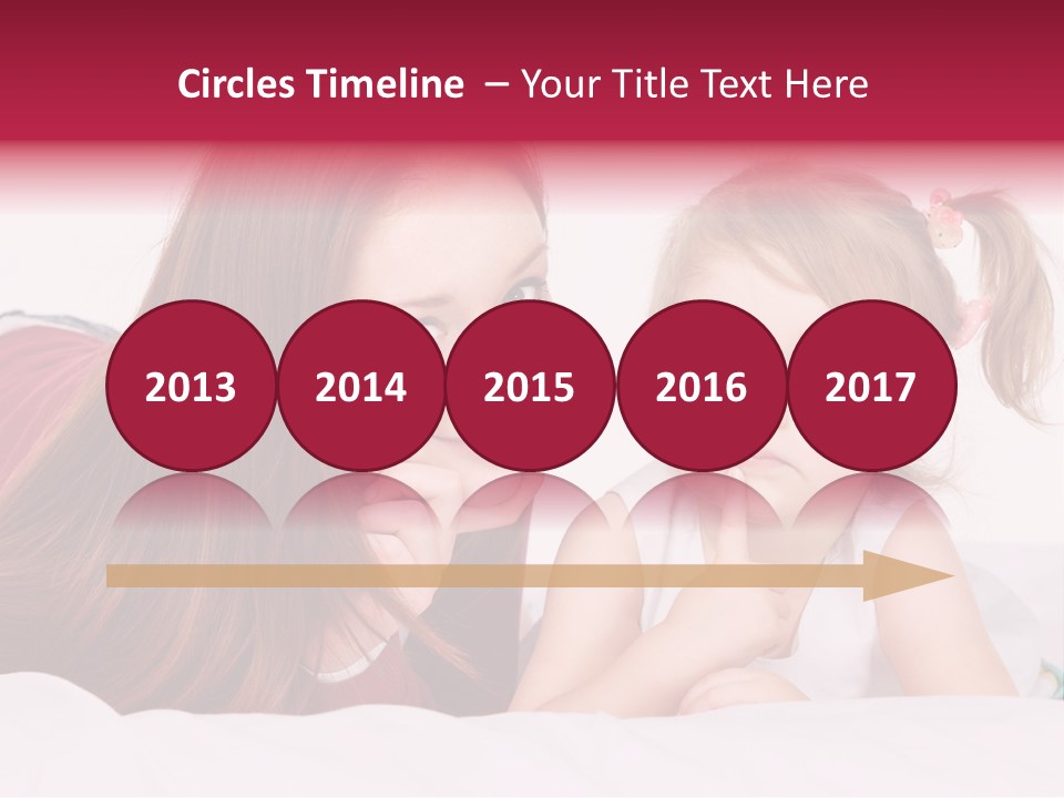 Love Bed Mum PowerPoint Template