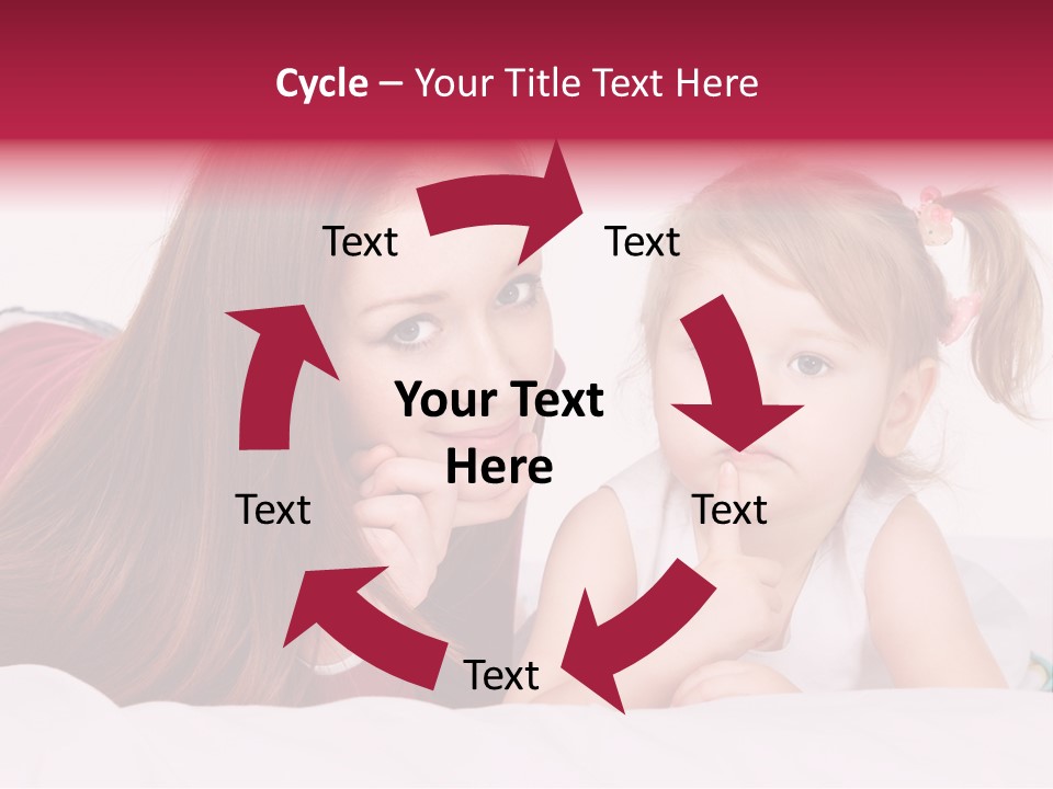 Love Bed Mum PowerPoint Template