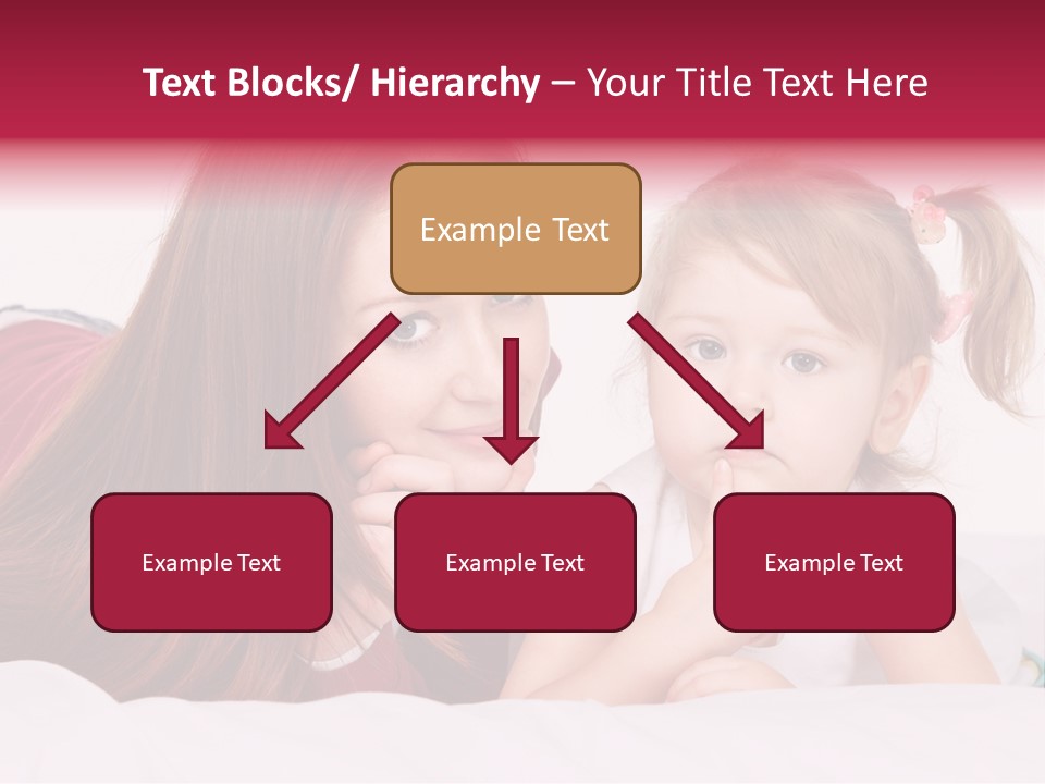 Love Bed Mum PowerPoint Template