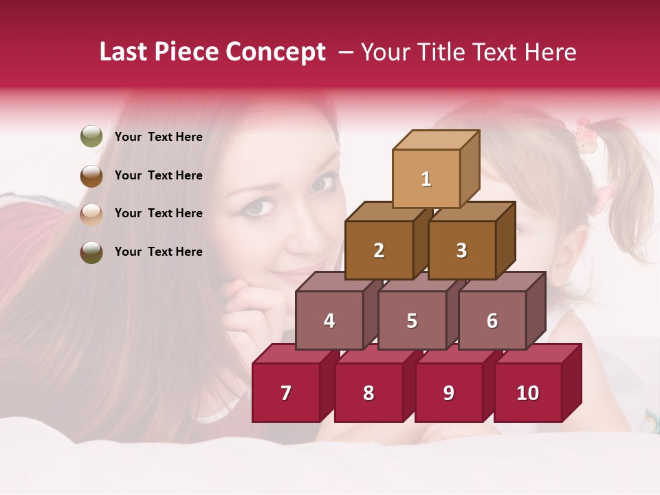 Love Bed Mum PowerPoint Template