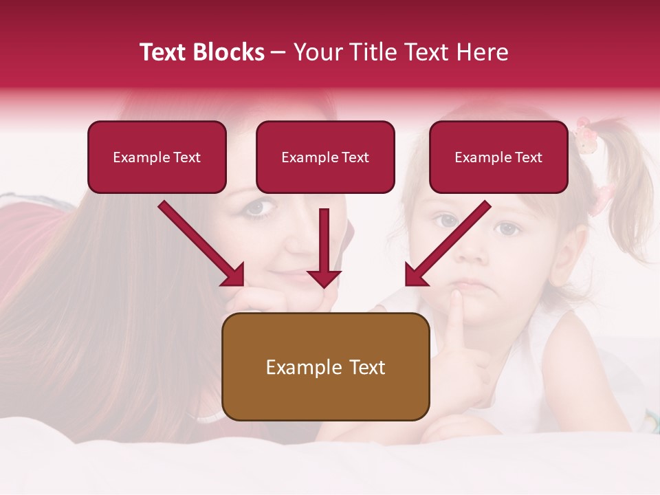 Love Bed Mum PowerPoint Template