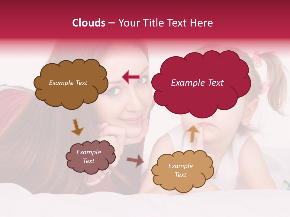 Love Bed Mum PowerPoint Template