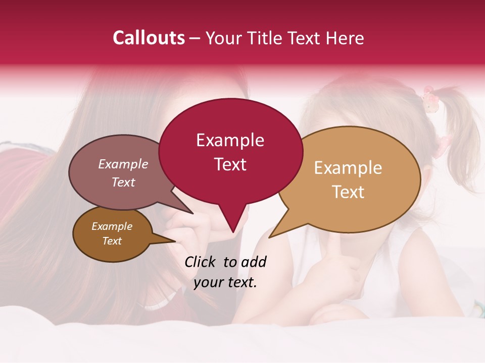 Love Bed Mum PowerPoint Template