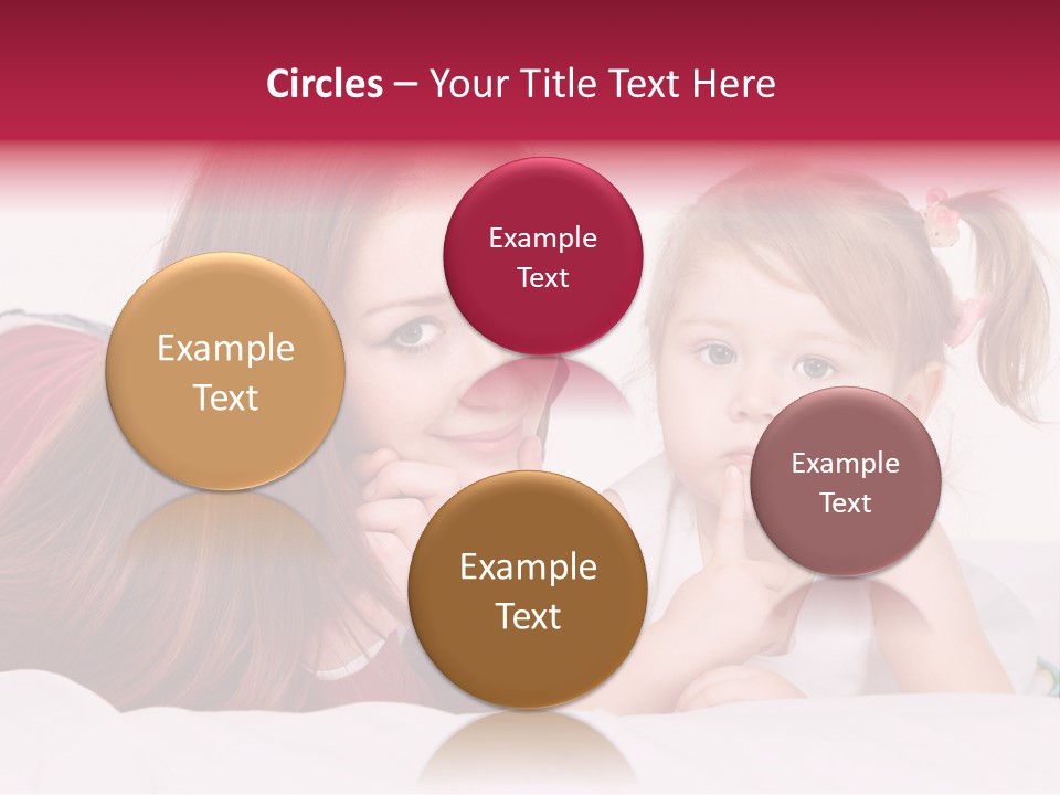 Love Bed Mum PowerPoint Template