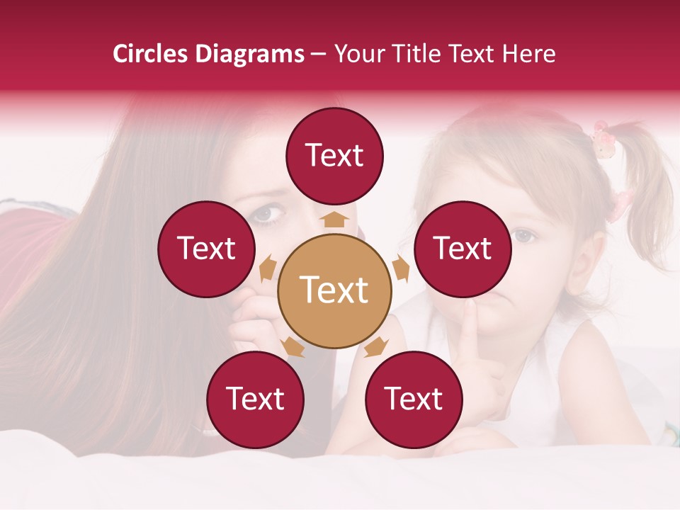 Love Bed Mum PowerPoint Template