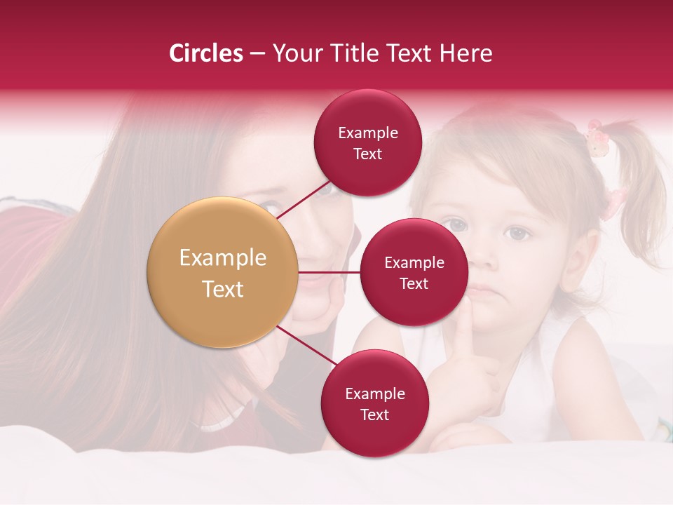 Love Bed Mum PowerPoint Template