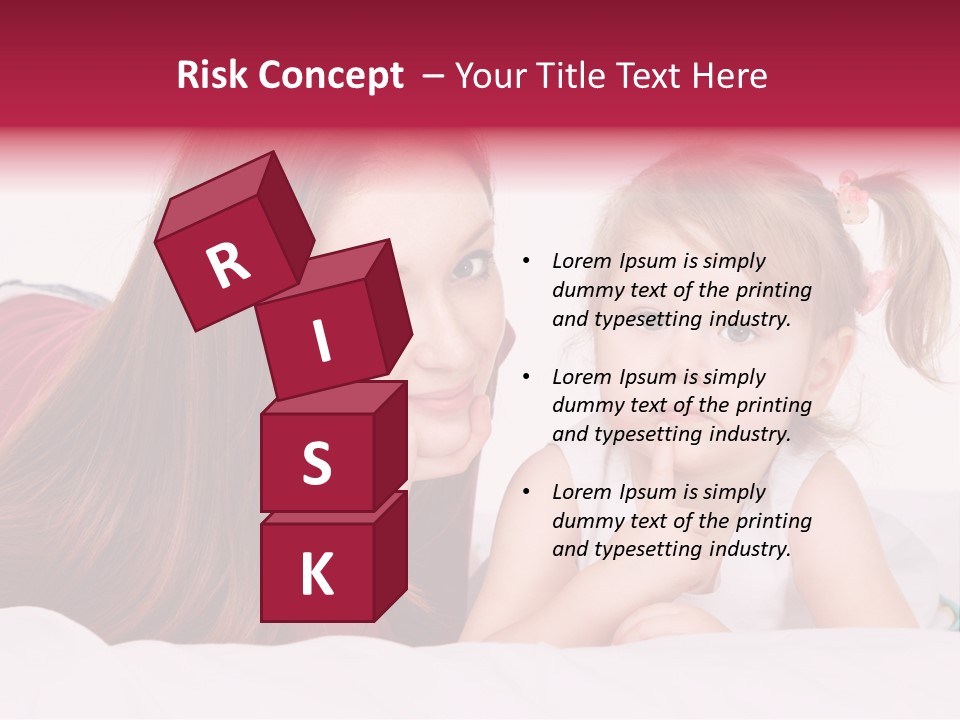 Love Bed Mum PowerPoint Template