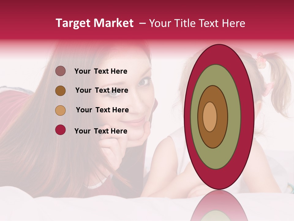 Love Bed Mum PowerPoint Template