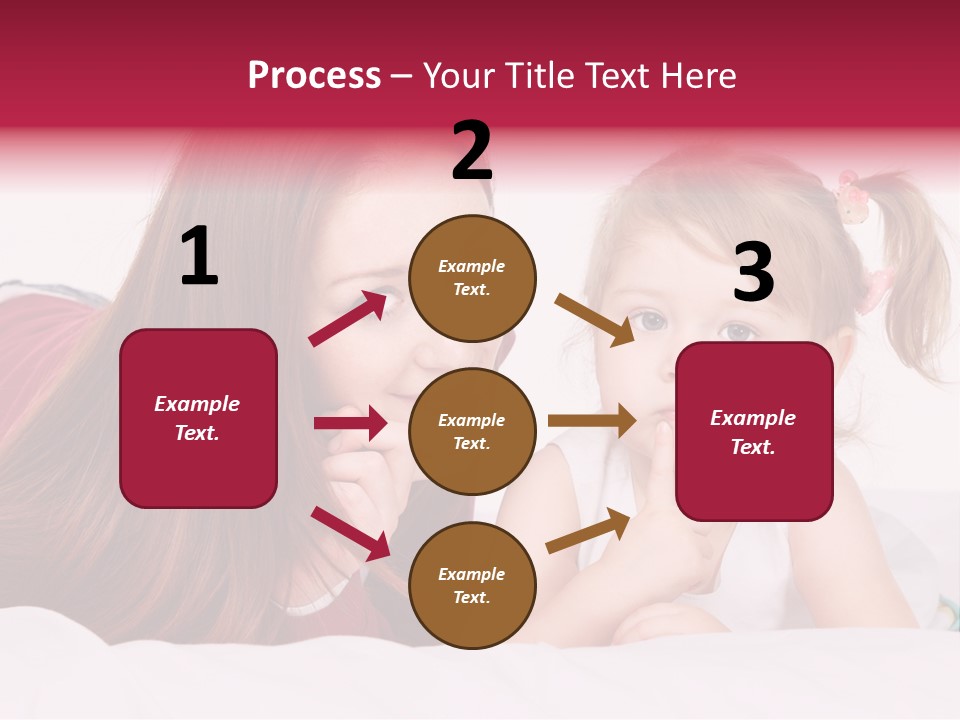 Love Bed Mum PowerPoint Template