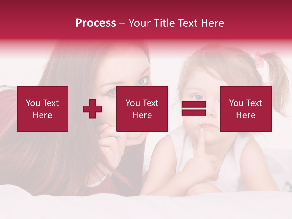 Love Bed Mum PowerPoint Template