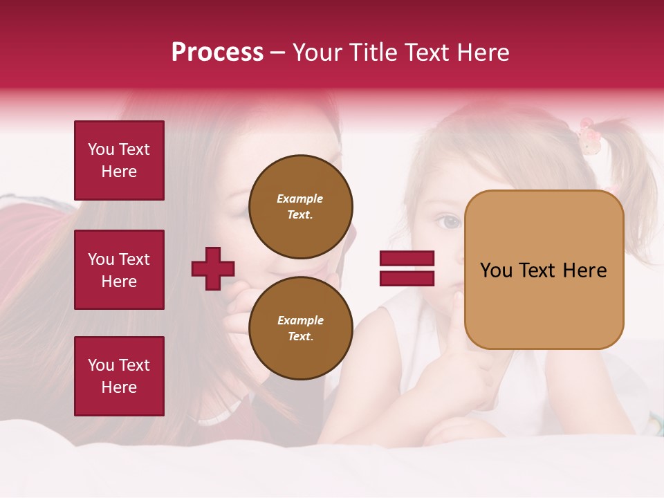Love Bed Mum PowerPoint Template
