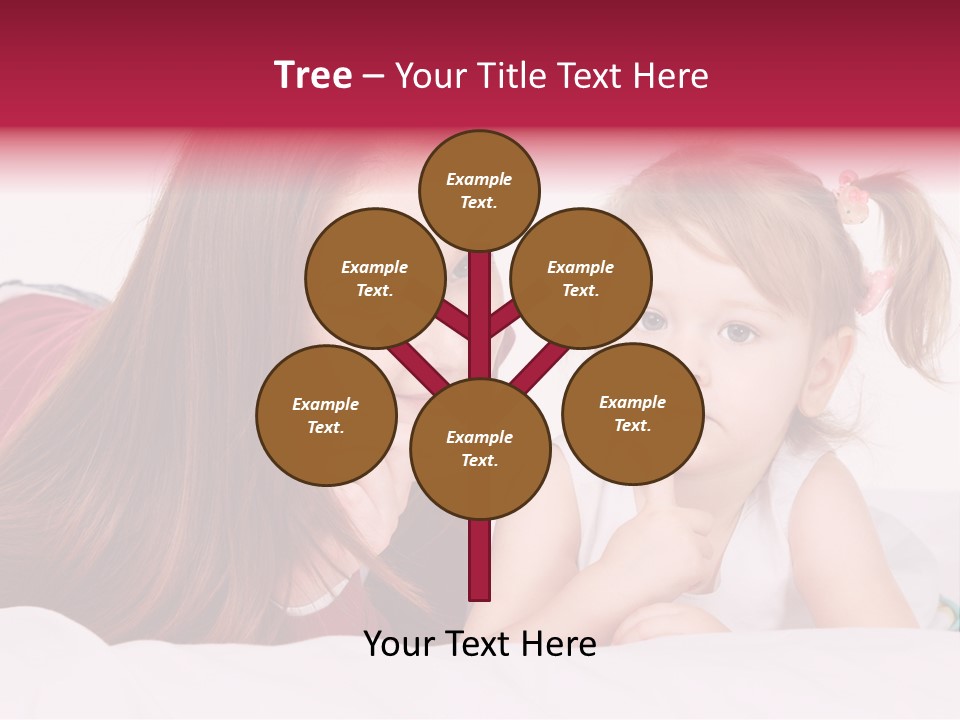 Love Bed Mum PowerPoint Template