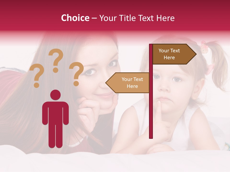 Love Bed Mum PowerPoint Template