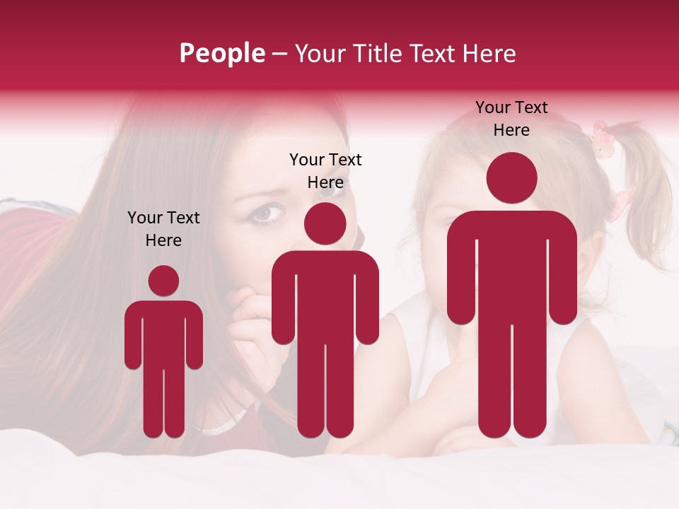 Love Bed Mum PowerPoint Template