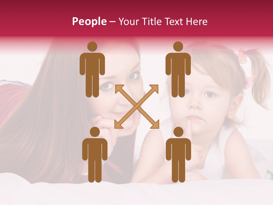 Love Bed Mum PowerPoint Template