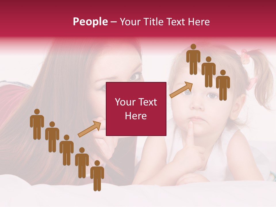 Love Bed Mum PowerPoint Template