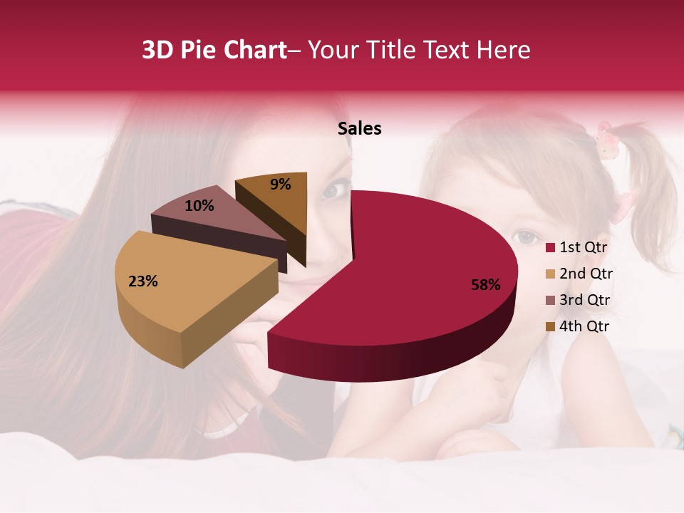 Love Bed Mum PowerPoint Template