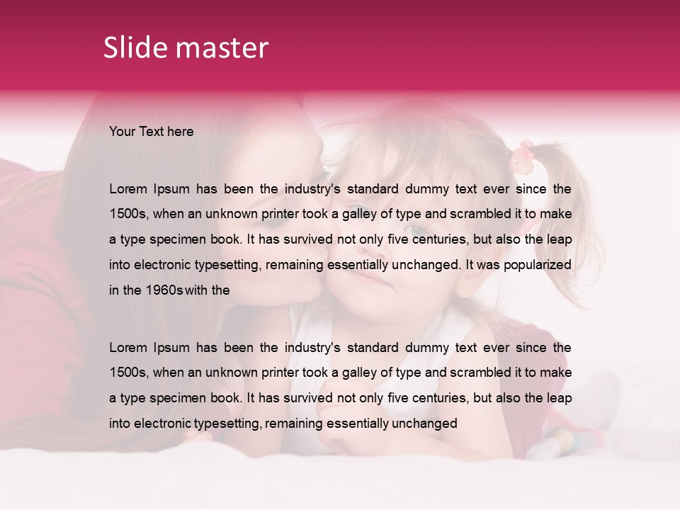 Lifestyle Vertical Hugging PowerPoint Template