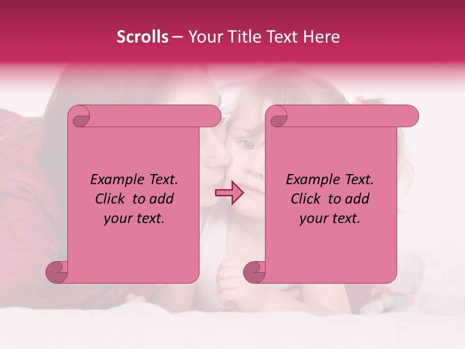 Lifestyle Vertical Hugging PowerPoint Template