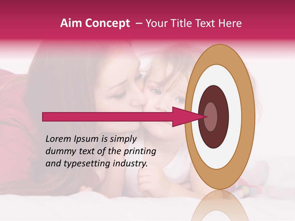 Lifestyle Vertical Hugging PowerPoint Template