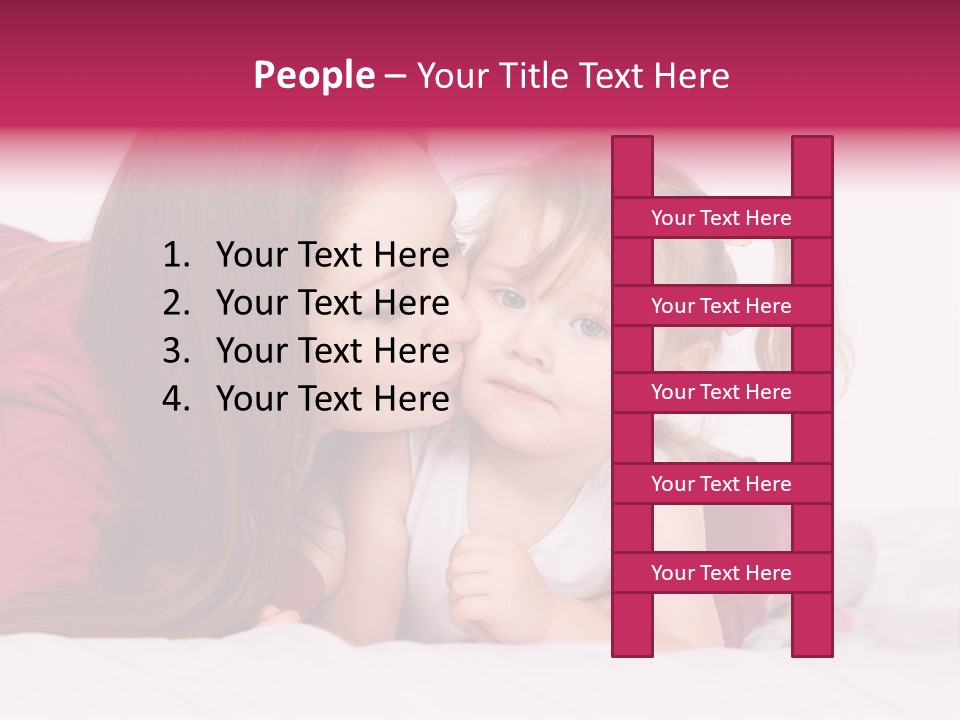 Lifestyle Vertical Hugging PowerPoint Template