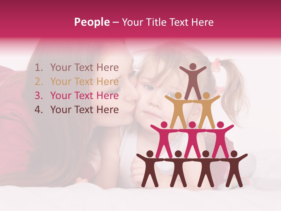 Lifestyle Vertical Hugging PowerPoint Template